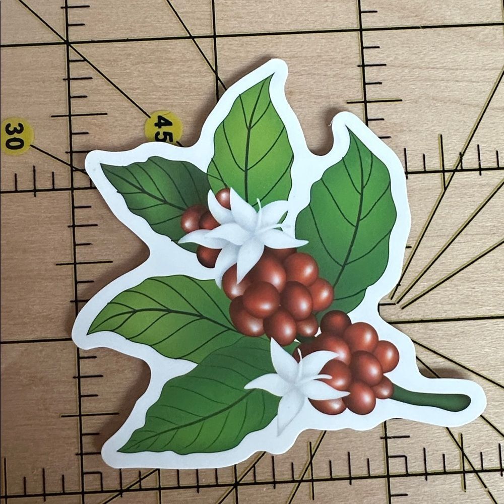 💜13/$13 +Bundle Sticker Sale| Coffee Beans Waterproof Sticker